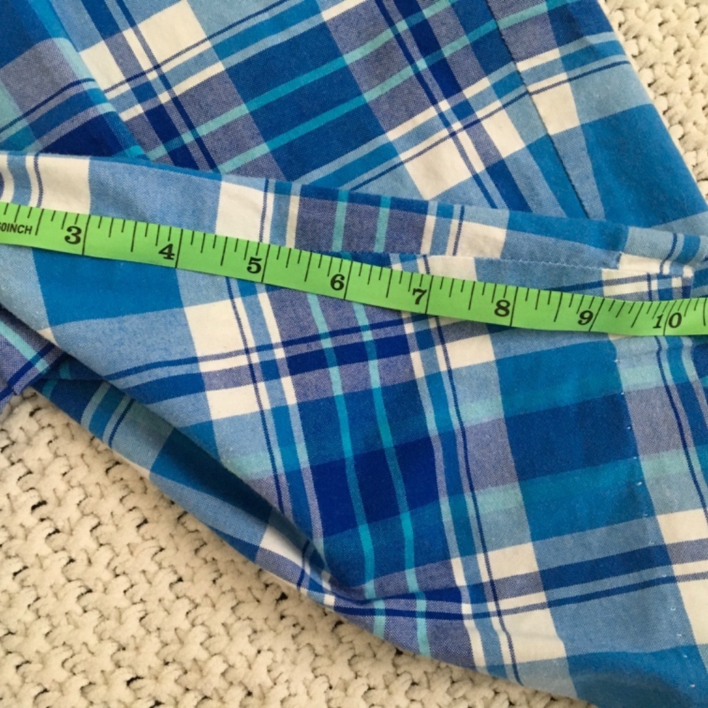 Ralph Lauren checkered Bermuda Golf Shorts woman size 8 - Picture 4 of 8
